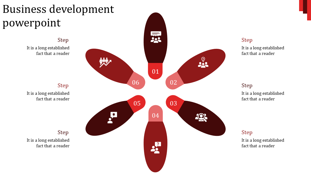Best Business Development PowerPoint Template Slide